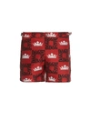 DOLCE & GABBANA DG CROWNS PRINT SWIM SHORTS