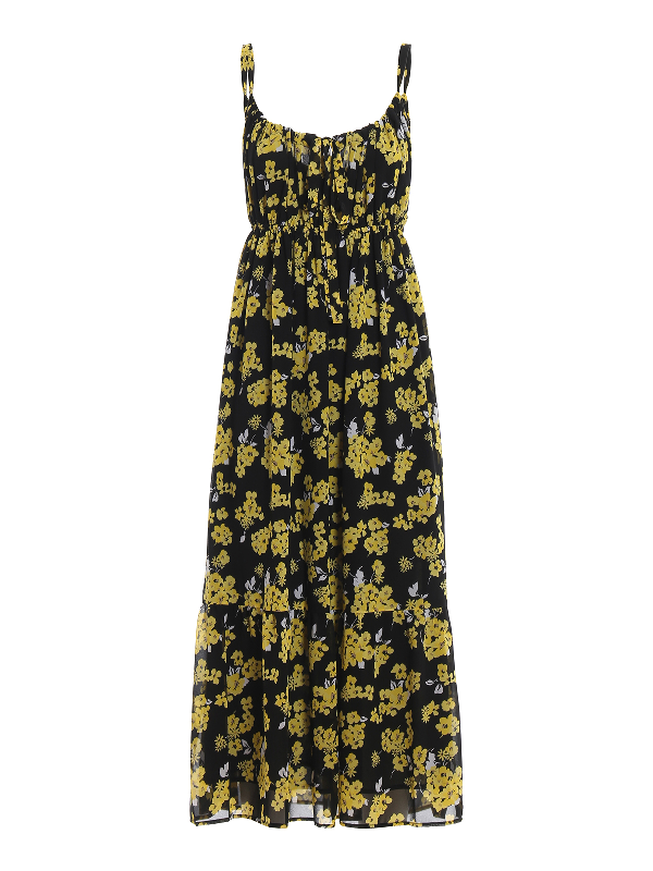 michael kors black maxi dress