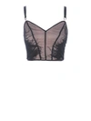 MCQ BY ALEXANDER MCQUEEN CADY AND TULLE CROP TOP