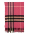 BURBERRY FUCHSIA CASHMERE SCARF