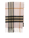 BURBERRY LIGHT PINK CASHMERE SCARF