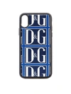 DOLCE & GABBANA DG TILE PRINT IPHONE X CASE