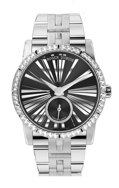 Pre-owned Roger Dubuis Excalibur Dbex0376 In Stainless Steel