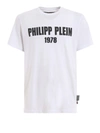 PHILIPP PLEIN PP 1978 SHORT SLEEVE WHITE TEE