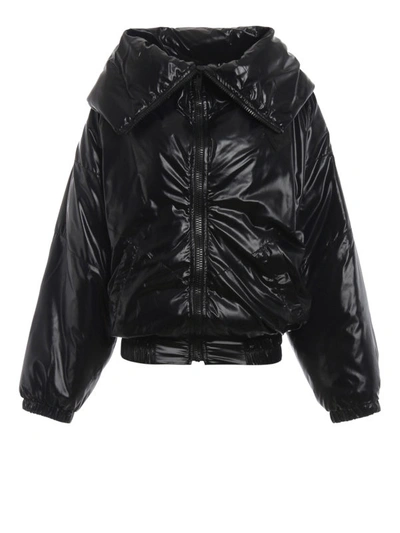 Givenchy Logo-print Shell Puffer Jacket In Black