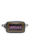 VERSACE VERSACE 90S VINTAGE LOGO PRINT BELT BAG