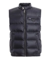 PRADA NAVY RIPSTOP NYLON PADDED VEST