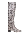 GIUSEPPE ZANOTTI DOREEN PYTHON PRINT LEATHER BOOTS