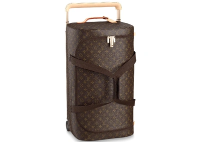 Pre-owned Louis Vuitton  Horizon Duffle Soft Monogram 65 Brown