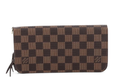 Pre-owned Louis Vuitton Insolite Damier Ebene Brown