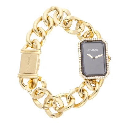 Pre-owned Chanel Premiere Chain H3259 In Yellow Gold