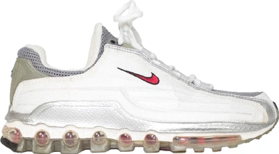 Pre-owned Nike Air Max 2002 White Red In White/red/grey