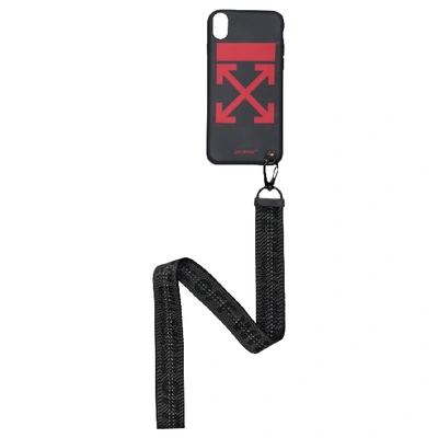 Pre-owned Off-white Arrows Iphone X Case (ss19) Black/red