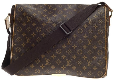 Pre-owned Louis Vuitton Abbesses Monogram Canvas Brown