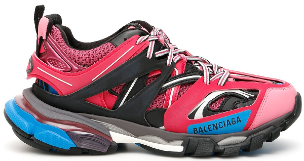 blue pink balenciaga track