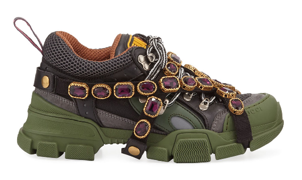 gucci green flashtrek