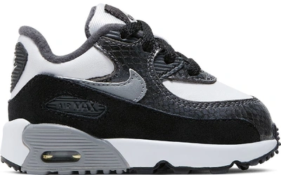 Pre-owned Nike Air Max 90 Python (2019) (td) In White/anthracite-light Graphite-particle Grey