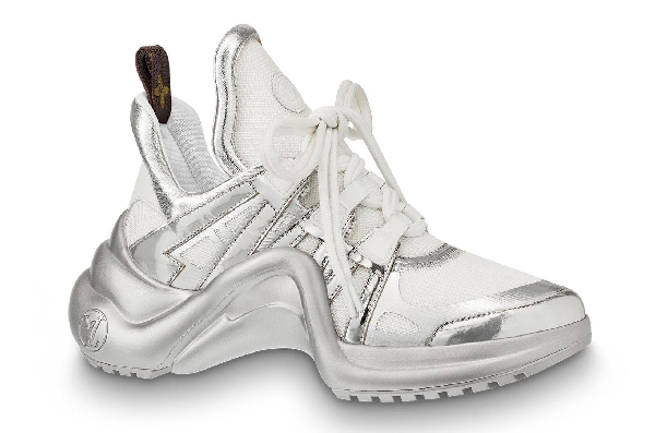 Pre-Owned Louis Vuitton Archlight Trainer Metallic Silver (w) In White | ModeSens