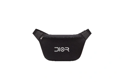 Pre-owned Dior  X Sorayama Belt Bag Nylon Black