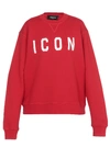 Dsquared2 Printed Icon Sweatshirt In Red