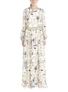 TORY BURCH TORY BURCH GRAPHIC PRINT MAXI DRESS