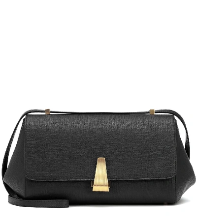 Bottega Veneta Bv Angle Bag In Black Palmellato Calfskin