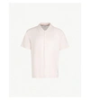 THOM BROWNE OVERSIZED COTTON-JERSEY POLO SHIRT