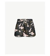 THE UPSIDE FOREST CAMOUFLAGE SHELL SHORTS