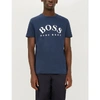 HUGO BOSS LOGO-PRINT COTTON-JERSEY T-SHIRT