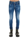 DSQUARED2 DSQUARED2 FADED STRAIGHT JEANS