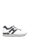 HOGAN H222 LEATHER SNEAKERS,11002735