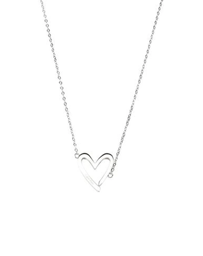 Calvin Klein Necklace In Silver