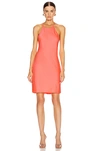 ALEXANDER WANG T HALTER MINI DRESS,TBBY-WD153