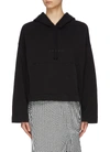 ACNE STUDIOS Logo embossed oversized hoodie