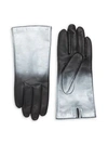 CAROLINA AMATO Ombre Leather Gloves