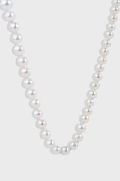 Sophie Bille Brahe Petite Peggy 14ct Yellow-gold And Freshwater Pearl Necklace In Y Gold