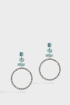 ISABEL MARANT Oversized Diamante Hoop Earrings,BL0922-19A035B
