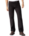 Levi's Men's Big & Tall 550 Relaxed Fit Non-stretch Jeans In Black - Waterless
