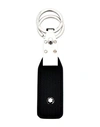 Montblanc Sartorial Keychain Black Color Art 114627 In Black