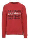 BALMAIN PARIS SWEATSHIRT,11002797