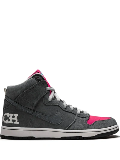 Nike Dunk High Premium Sb Sneakers In Grey