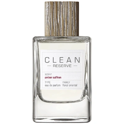 Clean Reserve Amber Saffron Perfume Eau De Parfum 100 ml In White