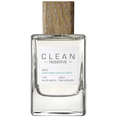 Clean Reserve Warm Cotton Perfume Eau De Parfum 100 ml In White