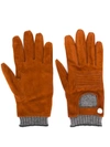 BRUNELLO CUCINELLI LAYERED GLOVES