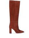 PARIS TEXAS CHUNKY HEEL BOOTS