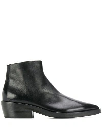 Marsèll Cuneo Ankle Boots In Black