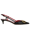 Valentino Sling Back H40 In Black