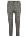 DOLCE & GABBANA CHECKED TROUSERS,11004275