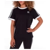 Adidas Originals Adidas Women's Originals 3-stripes T-shirt In Black Size Small 100% Cotton In Black