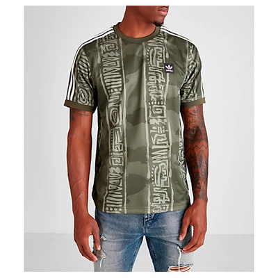 Adidas Originals Adidas Men's Originals Dakari Jersey T-shirt In Green